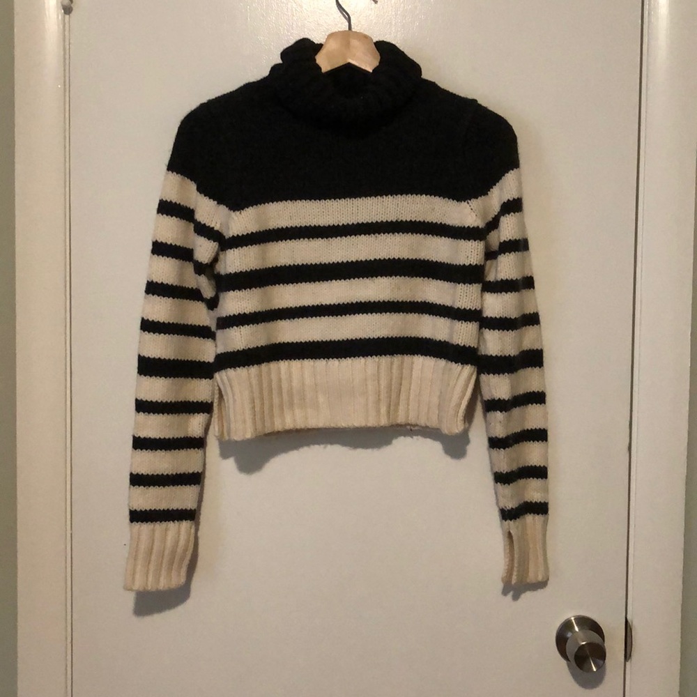 Striped Zara Turtleneck